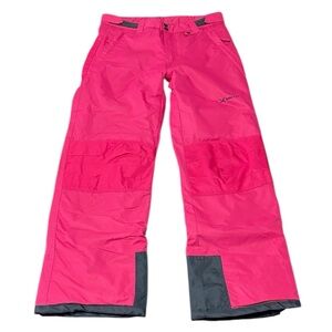 Arctix Insulated Water Repellent Pink Snowpants Reinforced Knees & Seat Girl XL